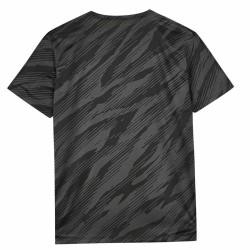 Camiseta de Manga Corta Hombre Asics All Over Print Negro