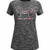 Camiseta de Manga Corta Infantil Under Armour Gris oscuro