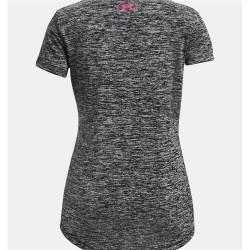 Camiseta de Manga Corta Infantil Under Armour Gris oscuro