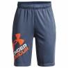 Pantalones Cortos Deportivos para Niños Under Armour Prototype 2.0 Logo Azul