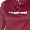 Sudadera con Capucha Mujer Trangoworld Granate