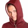 Sudadera con Capucha Mujer Trangoworld Granate