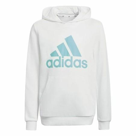 Sudadera con Capucha Niño Adidas Azul Blanco