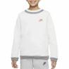 Sudadera sin Capucha Niño Nike Amplify  Blanco