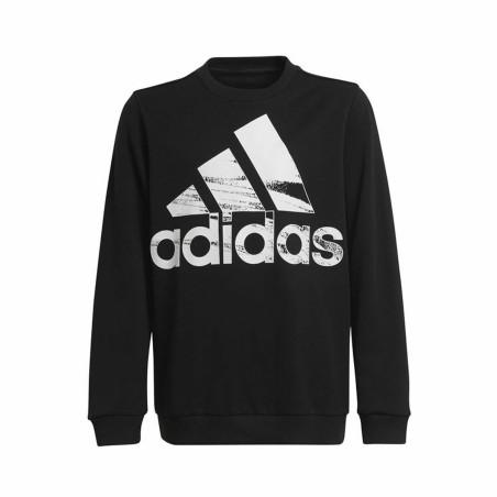 Sudadera sin Capucha Niño Adidas Sweat Logo Negro