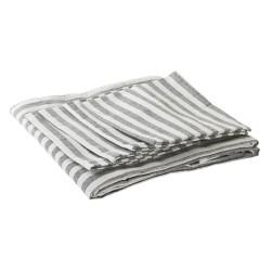 Mantel y servilletas DKD Home Decor 150 x 150 x 0,5 cm Gris Blanco Verde