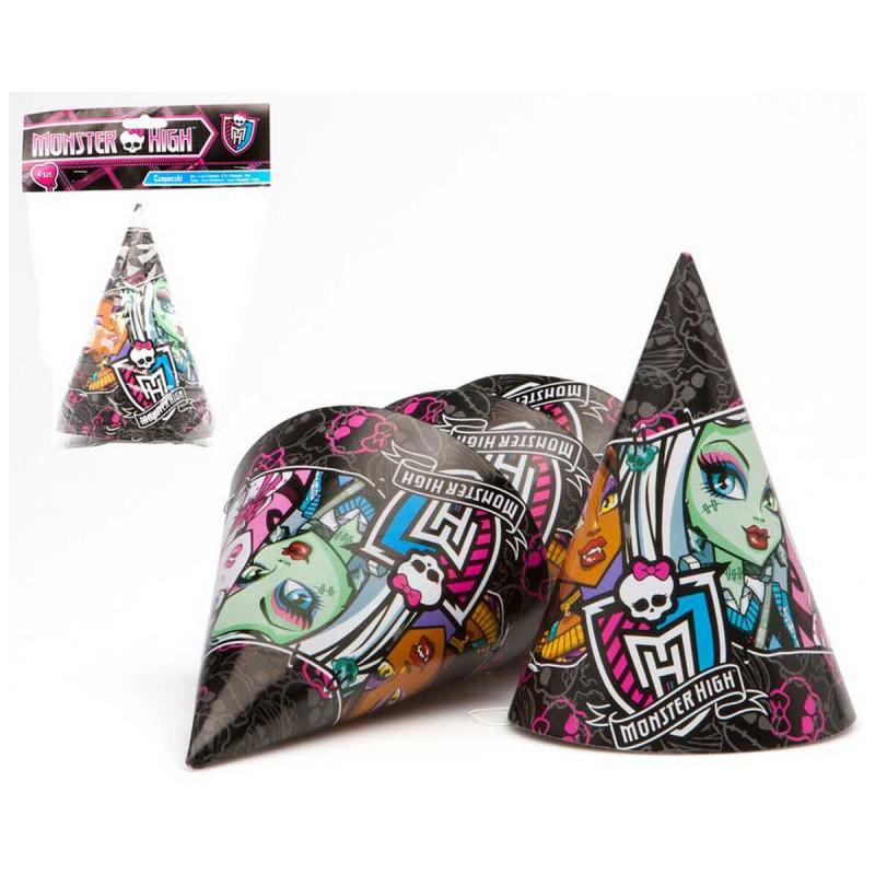 Set Artículos de Fiesta Monster High 4 uds Gorro