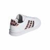 Zapatillas Deportivas Infantiles Adidas Grand Court Print Blanco