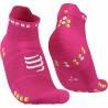 Calcetines Deportivos Compressport Pro Racing Fucsia