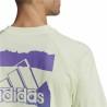 Camiseta de Manga Corta Hombre Adidas Essentials Brandlove Amarillo