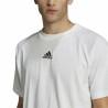 Camiseta de Manga Corta Hombre Adidas Essentials Brandlove Blanco