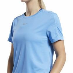 Camiseta de Manga Corta Mujer Reebok Speedwick Azul claro