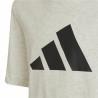 Camiseta de Manga Corta Infantil Adidas Future Icons Gris