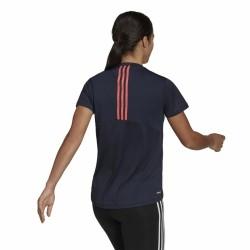 Camiseta de Manga Corta Mujer Adidas Aeroready Designed 2 Move Negro Azul