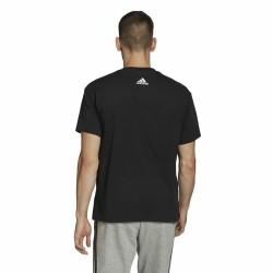 Camiseta de Manga Corta Hombre Adidas Essentials Brandlove Negro