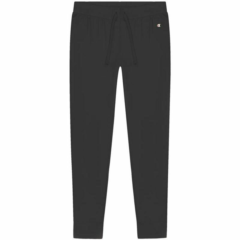 Pantalón Largo Deportivo Champion Negro Mujer