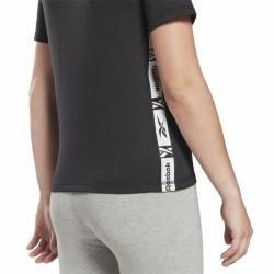 Camiseta de Manga Corta Mujer Reebok Tape Pack Negro