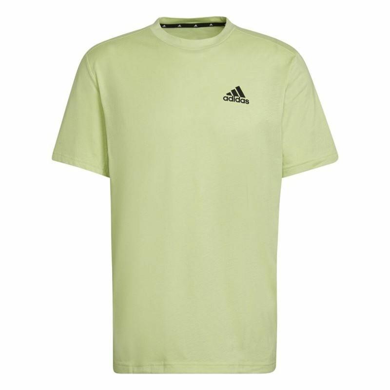 Camiseta de Manga Corta Hombre Adidas Aeroready Designed 2 Move Verde