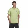 Camiseta de Manga Corta Hombre Adidas Aeroready Designed 2 Move Verde