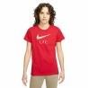 Camiseta de Manga Corta Mujer Nike Liverpool FC Rojo