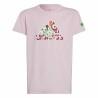 Camiseta de Manga Corta Infantil Adidas x Marimekko Rosa