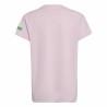 Camiseta de Manga Corta Infantil Adidas x Marimekko Rosa