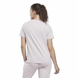 Camiseta de Manga Corta Mujer Reebok Identity Rosa claro