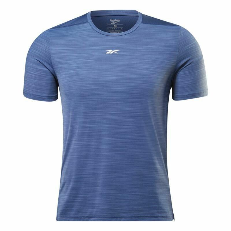 Camiseta de Manga Corta Hombre Reebok Tech Style Activchill Move Azul