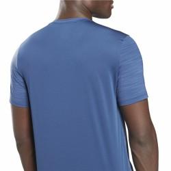 Camiseta de Manga Corta Hombre Reebok Tech Style Activchill Move Azul