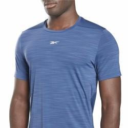 Camiseta de Manga Corta Hombre Reebok Tech Style Activchill Move Azul