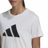 Camiseta de Manga Corta Mujer Adidas Future Icons Blanco