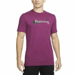 Camiseta de Manga Corta Hombre Nike Dri-Fit Violeta