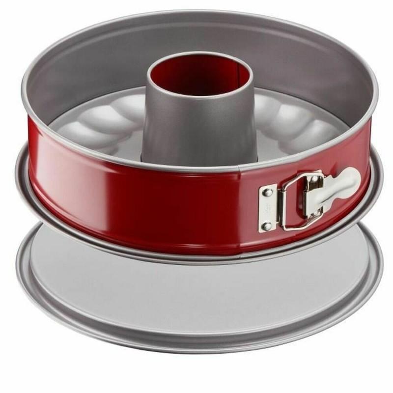 Molde Desmontable Tefal Rojo Metal Acero Ø 25 cm