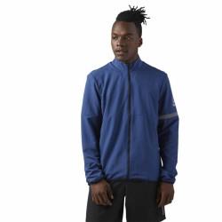 Chaqueta Deportiva para Hombre Reebok Run Woven Azul oscuro