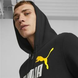 Sudadera con Capucha Hombre Puma Essentials Two Tone Negro