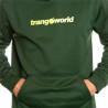 Sudadera con Capucha Hombre Trangoworld Login Verde