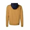 Sudadera con Capucha Hombre Kappa Ocre