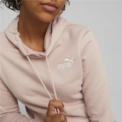 Sudadera con Capucha Mujer Puma Rosa claro