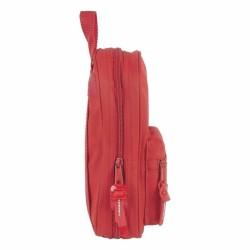 Plumier Mochila Sevilla Fútbol Club M847 Rojo 12 x 23 x 5 cm