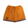 Pantalones Cortos Deportivos para Niños Nike FC Barcelona Third Kit 07/08 Fútbol Naranja