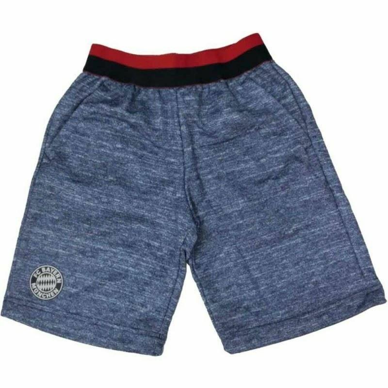 Pantalones Cortos Deportivos para Niños Adidas FC Bayern München Fútbol Azul