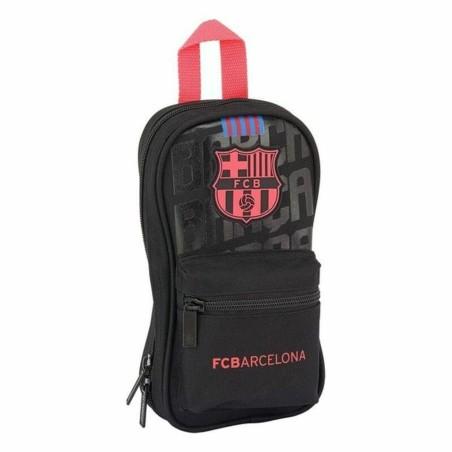 Plumier Mochila F.C. Barcelona Negro 12 x 23 x 5 cm