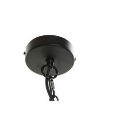 Lámpara de Techo DKD Home Decor Negro Metal Marrón 220 V 50 W (25 x 25 x 43 cm)