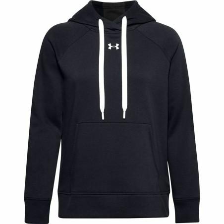 Sudadera con Capucha Mujer Under Armour Rival Fleece Azul marino