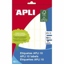 Etiquetas adhesivas Apli APLI 10 Blanco Papel 10 Hojas 12 x 30 mm (10 Unidades)