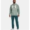 Sudadera con Capucha Hombre Under Armour Rival Big Logo Verde