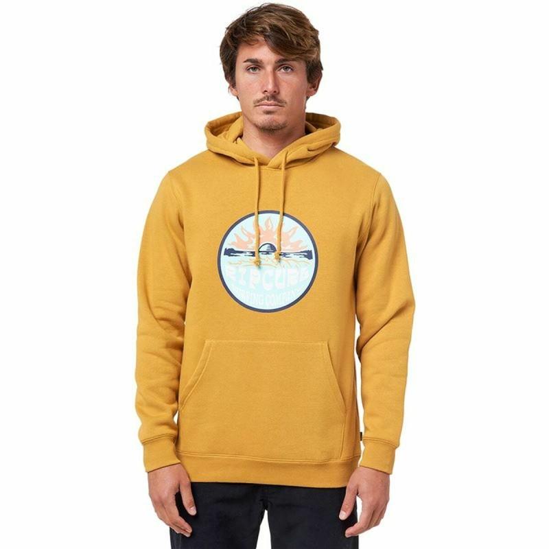 Sudadera con Capucha Hombre Rip Curl Down The Line Dorado