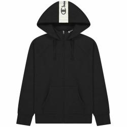 Sudadera con Capucha Hombre Champion Full Zip Negro