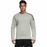 Sudadera sin Capucha Hombre Adidas Zne Crew Gr Gris claro