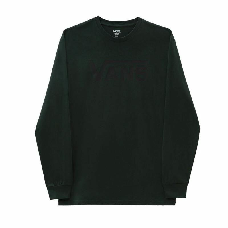 Sudadera sin Capucha Hombre Vans Classic LS Verde